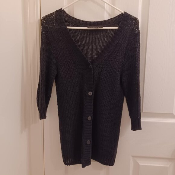 Kenneth Cole Select Black Cardigan - Picture 1 of 6